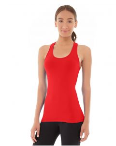 Chloe Compete Tank-L-Red